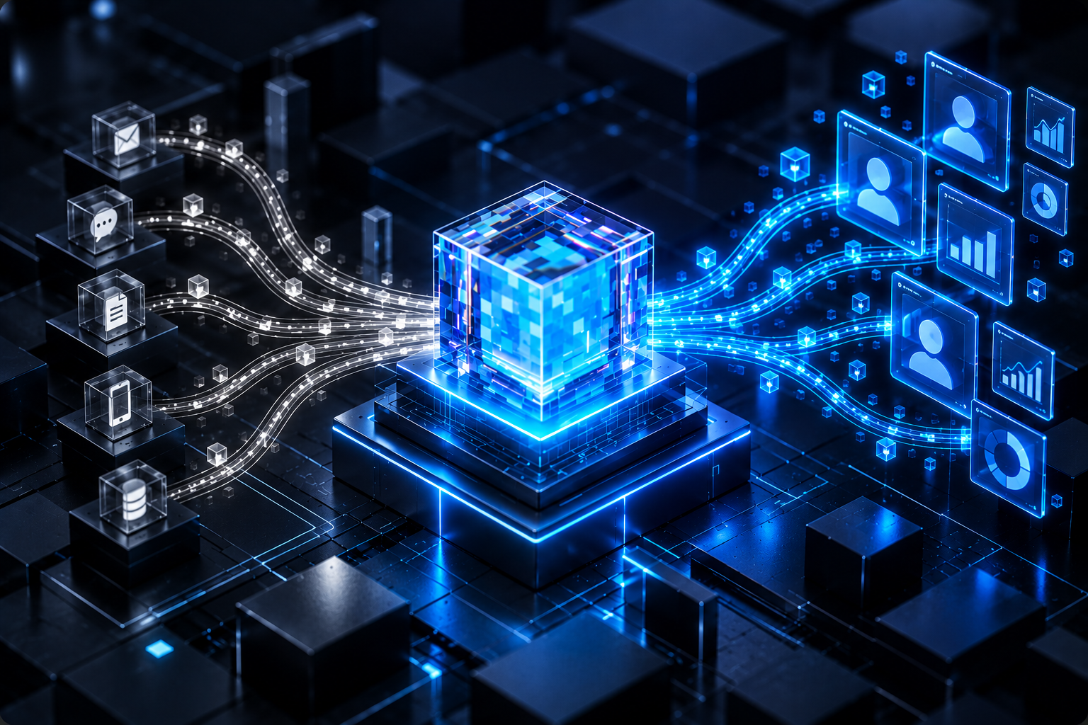 Chickpea AI Communications Layer: enterprise data in, personalised outcomes out